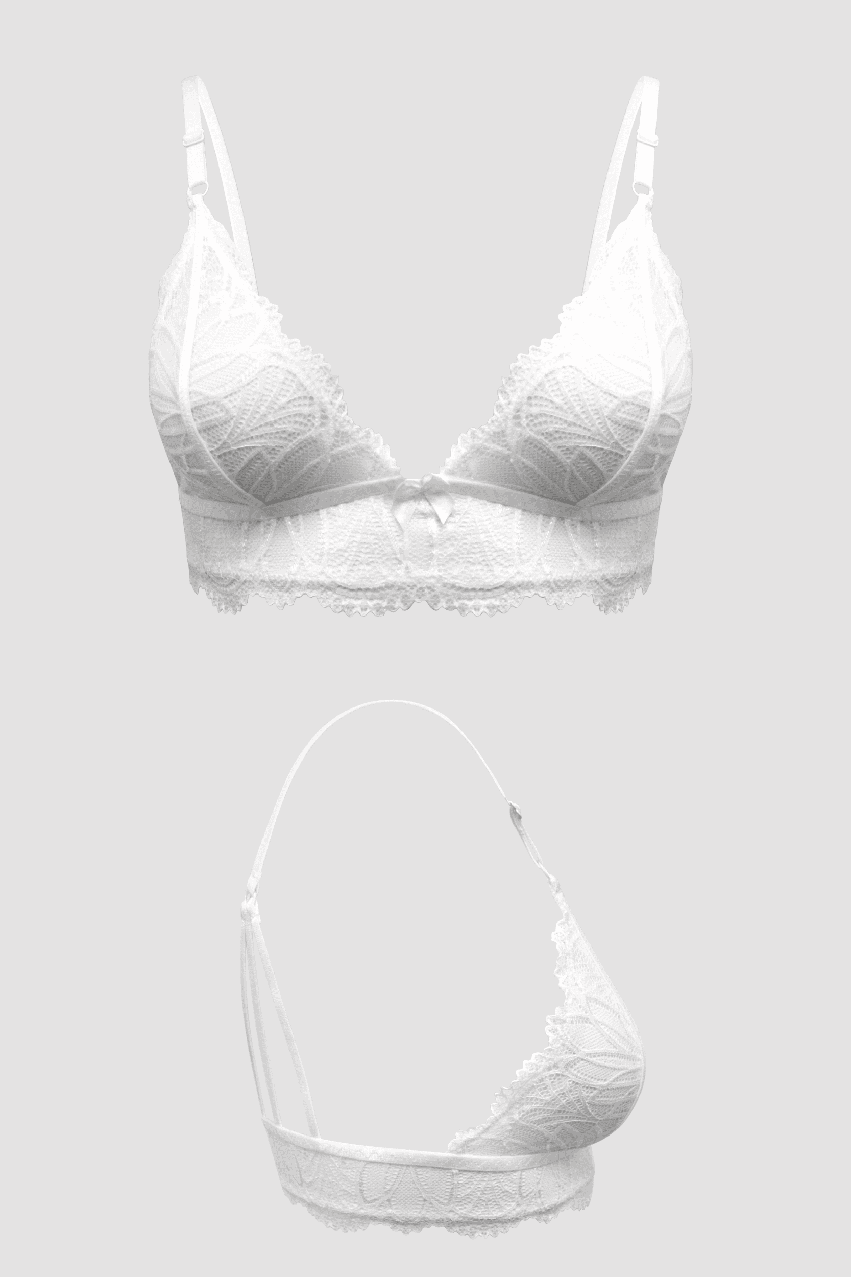 Amy Bralette - White