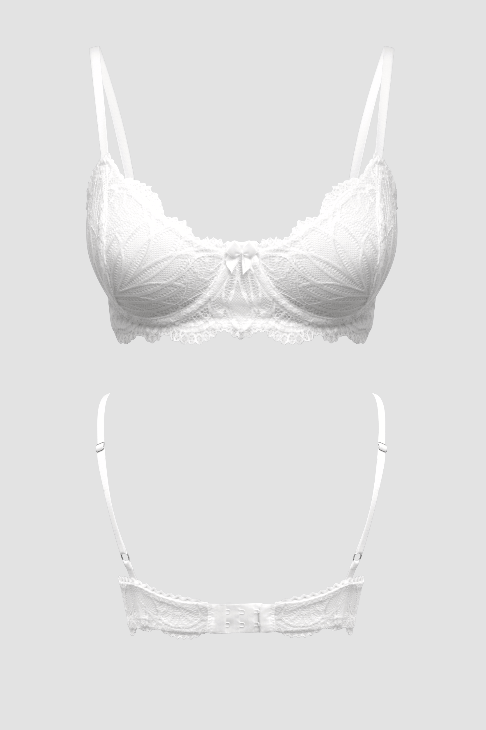 Olivia Bra - White